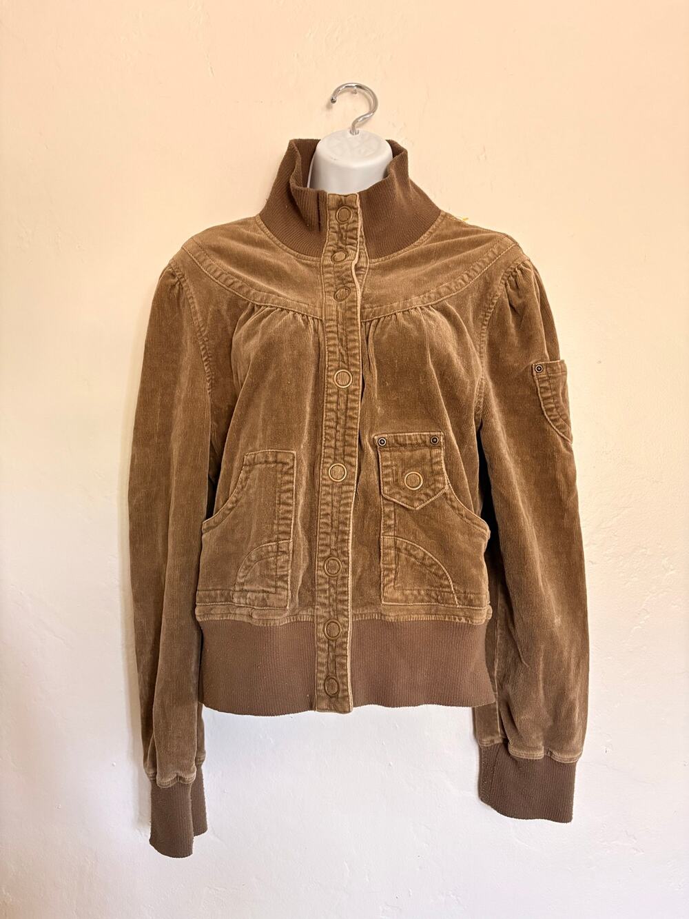Y2K Bomber corduroy Jacket